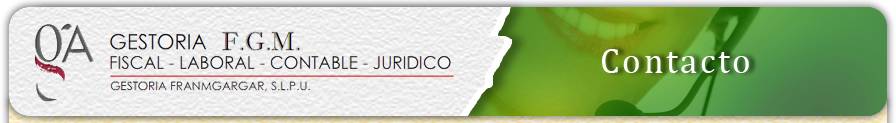 Contactar - Gestoria Franmgargar S.L.P.U.