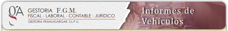 Informe de vehículos Madrid