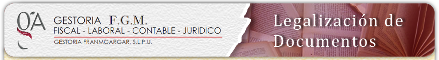 Legalizacion de documentos Madrid - Gestoria