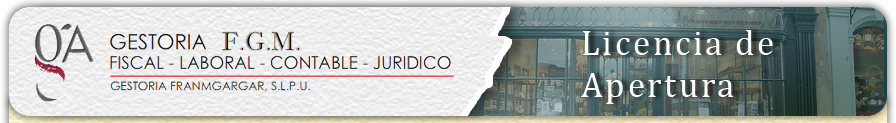 Licencia de apertura Madrid