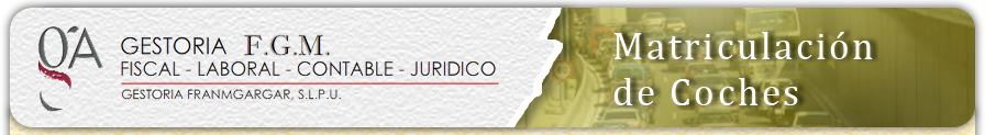 Matriculación de coche en Madrid