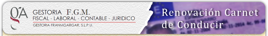 Renovación carnet de conducir Madrid