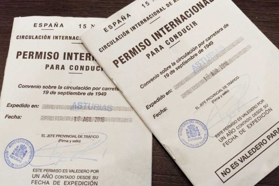 Carnet Internacional de conducir